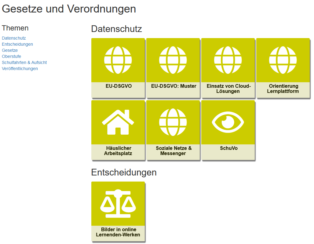 Gesetze und Verordnungen | Schulportal Hessen